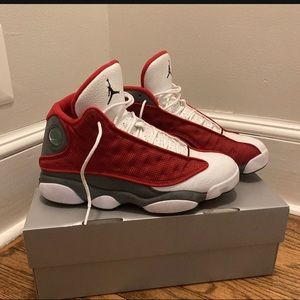 Jordan 13 red flint size 8 worn slightly